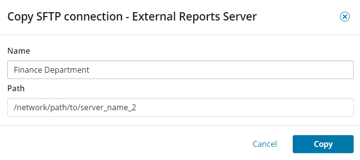 (Optional) Set up SFTP connections to external systems