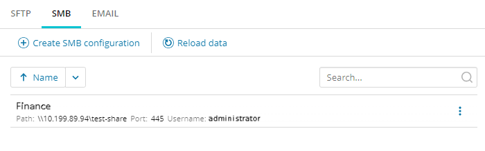 (Optional) Set up SMB file sharing to a Windows server