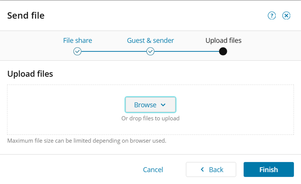 Add files to upload Add files to upload