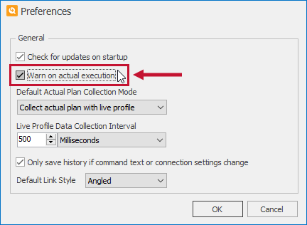 SQL Sentry Plan Explorer Disable Warn On Actual Execution Version 2021.12 SQL Sentry Plan Explorer Disable Warn On Actual Execution