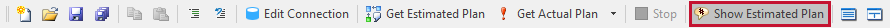 SQL Sentry Plan Explorer Show Estimated Plan Version 2021.12 SQL Sentry Plan Explorer Show Estimated Plan