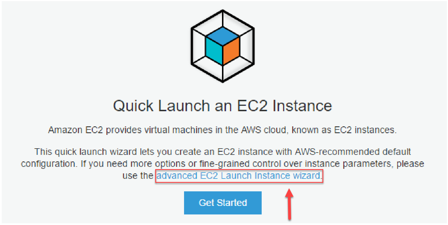 EC2 advnaced Launch instance wizard