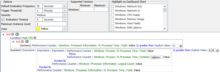 SQL Sentry High CPU for Non-SQL Server Process Version 2021.18 High CPU for Non-SQL Server Process