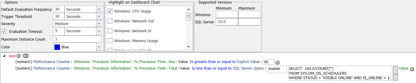 SQL Sentry High CPU for Single Core Version 2021.18 High CPU for Single Core