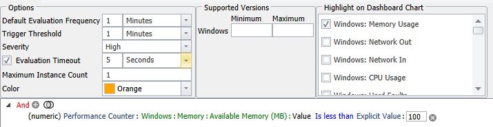 Low Available Windows Memory
