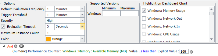 SQL Sentry Low Available Windows Memory Version 2021.18 Low Available Windows Memory