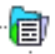 SQL Sentry Reporting Services Report indicator Version 2021.18 Reporting Services Report glyph displaying a document on top of a blue folder.