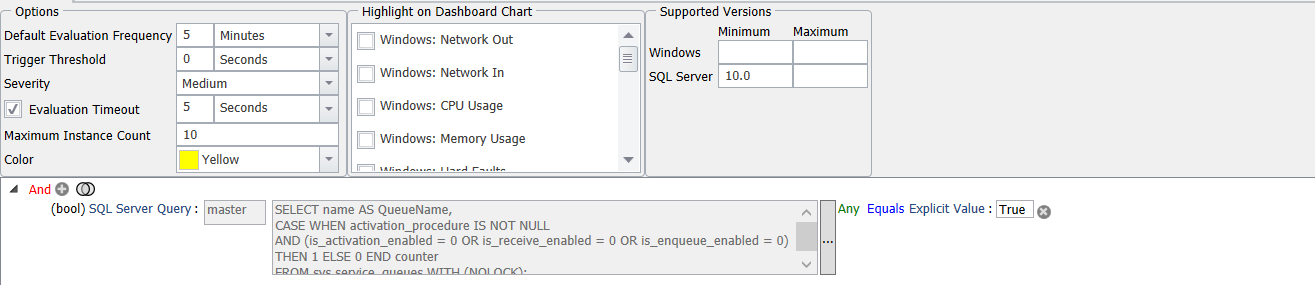 SQL Sentry Advisory Conditions Pack