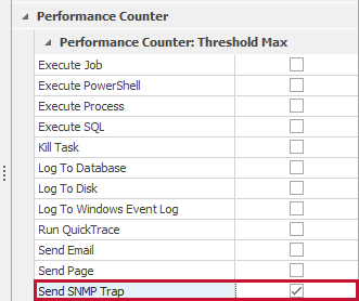 SQL Sentry Send SNMP Trap action Version 2021.18 SQL Sentry Send SNMP Trap action