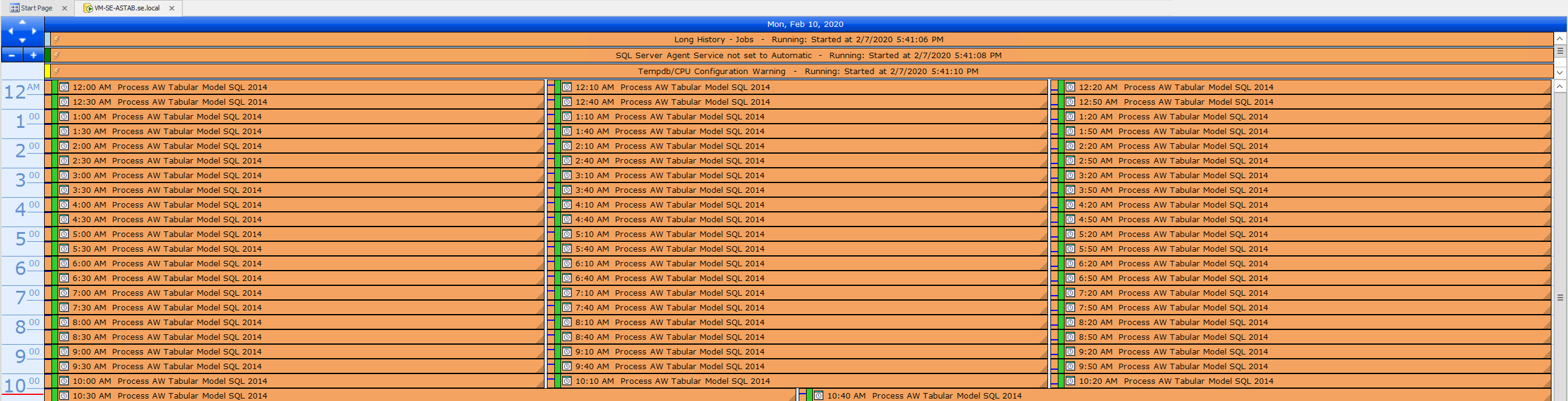 SQL Sentry Event Calendar SSAS Tabular target Version 20.0 Event Calendar SSAS Tabular target