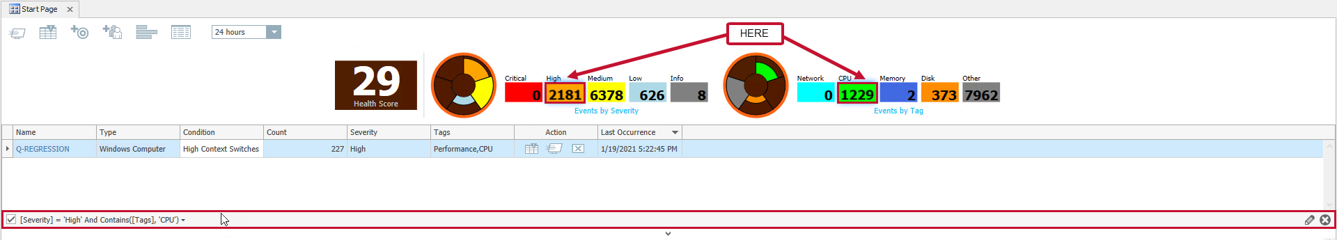 SentryOne Environment Health Wedgets Version 2021.12 SentryOne Environment Health Wedgets