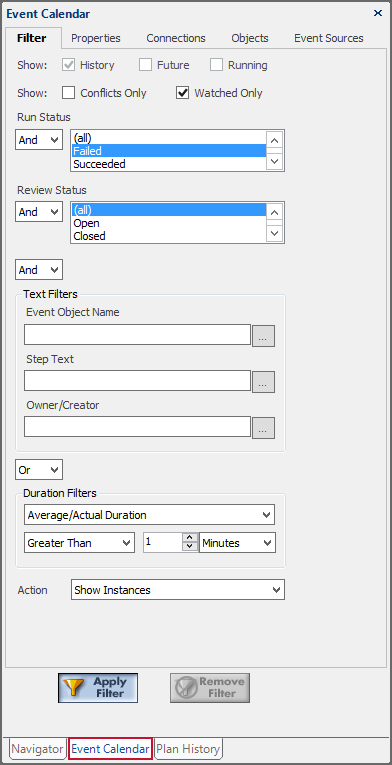 creating a calendar using a rest enabled sql reference... SQL Sentry Event Calendar View