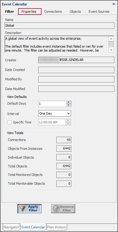 creating a calendar using a rest enabled sql reference... SQL Sentry Event Calendar View