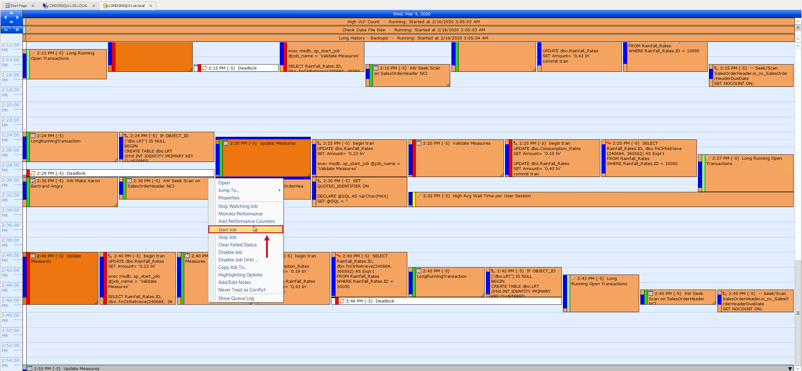 SQL Sentry Event Calendar Start Job SQL Server Agent Job Version 2021.12 Event Calendar Start Job SQL Server Agent Job