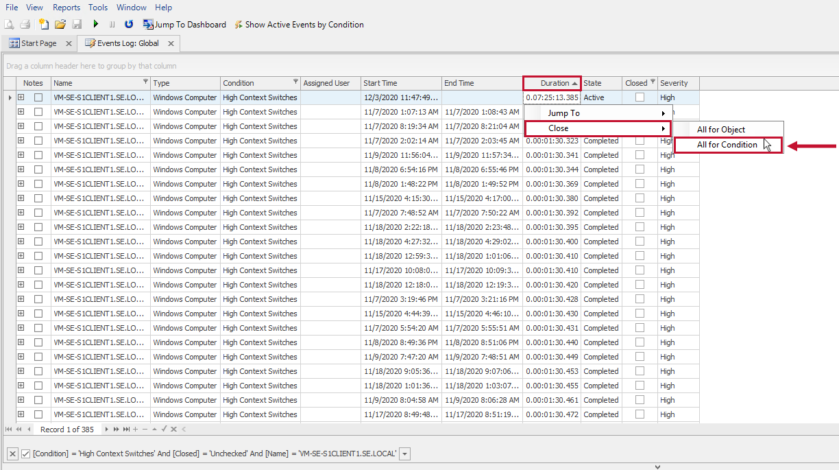 SentryOne SQL Server All for Conditions Version 2021.12 SentryOne SQL Server All for Conditions