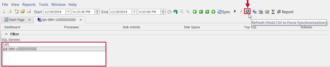 SQL Sentry Query Plans enable filter Version 2021 Query Plans enable filter