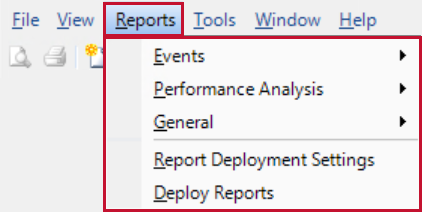SQL Sentry Reports Menu Version 2022.3 SQL Sentry Reports Menu