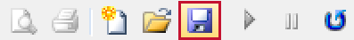 SQL Sentry toolbar Save button Version 2021.12 SQL Sentry toolbar Save button