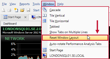 SQL Sentry Client Interface