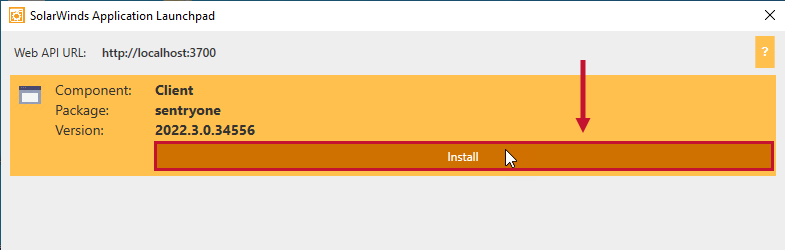 Upgrading an installation to the SolarWinds Platform Installer