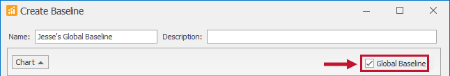 SQL Sentry Dashboard Create Baseline Global Baseline check-box Version 2021.12 Dashboard Create Baseline Global Baseline check-box