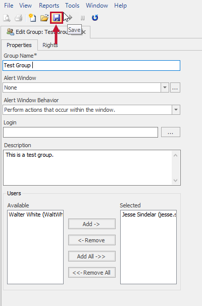 SQL Sentry Edit Group Properties Version 2021.12 Edit Group Properties