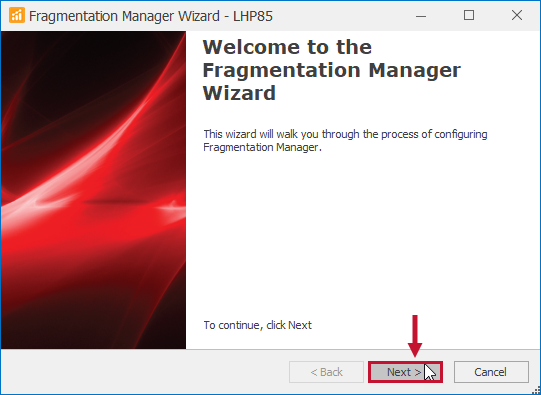 Indexes tab select Enable Now to open the SQL Sentry Fragmentation Manger Wizard
