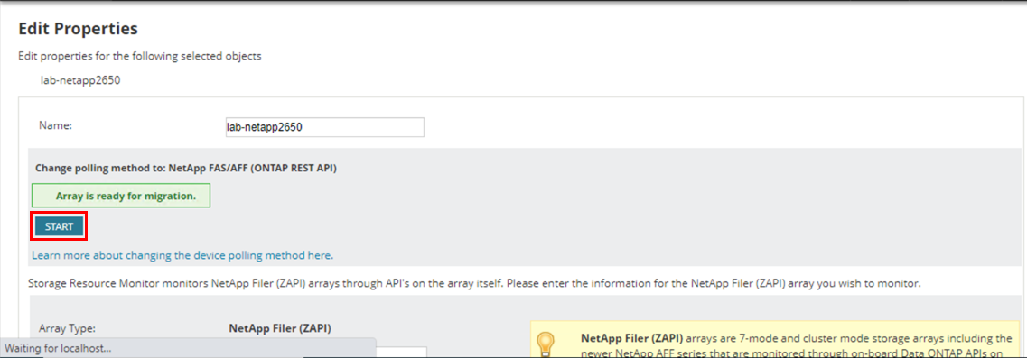 Start polling method change Start polling method change