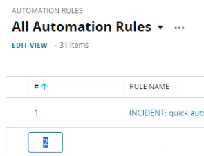 Automation rules
