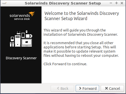 Scanner installation