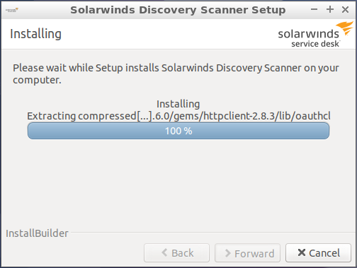 Scanner installation