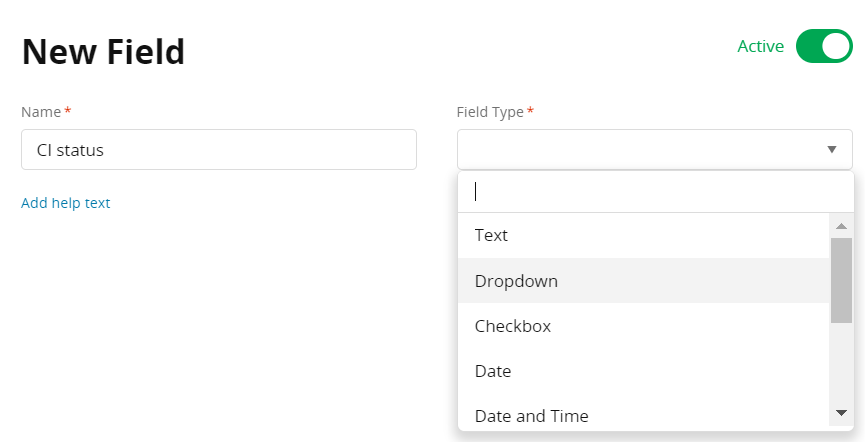 Custom fields