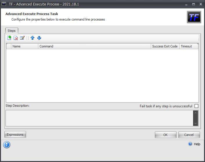 Task Factory Advanced Execute