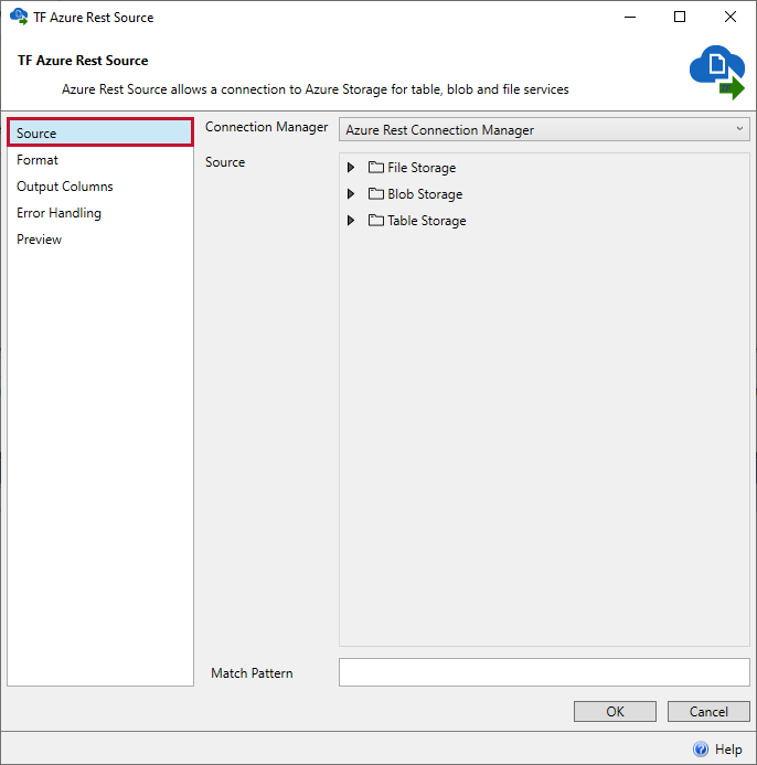 Task Factory Azure Rest Source Version 2021.18 Task Factory Azure Rest Source