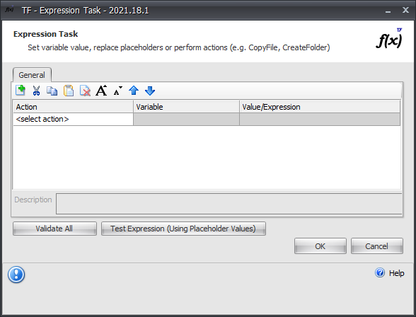 Task Factory Expression Task Version 2021.18 Task Factory Expression Task