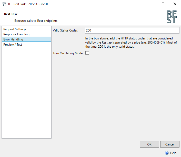 Rest Task Plus Sign Task Factory REST