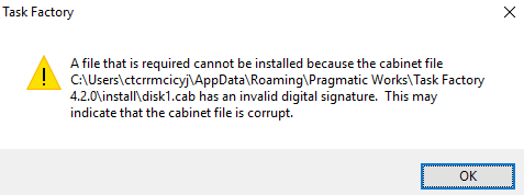 Installing Task Factory