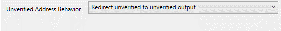 Task Factory Unverified Address behavior Example Version 3.6.0 Task Factory Unverified Address Behavior Example