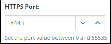 Configure the server options