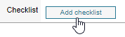 Create a ticket checklist