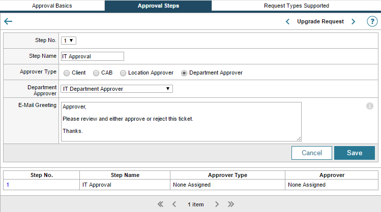 Configure an approval process