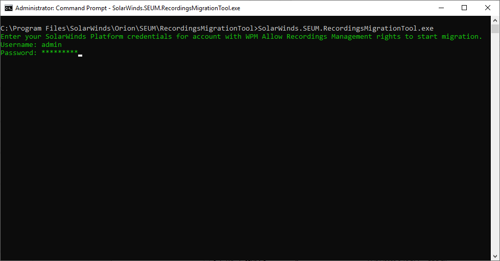 Step 4 - Command prompt Step 4 - Command prompt
