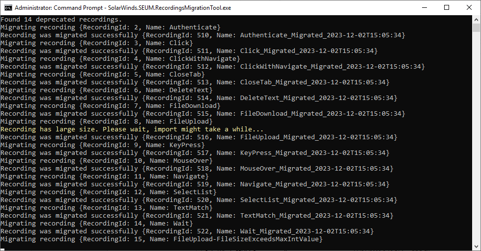 Step 5 - Command prompt Step 5 - Command prompt